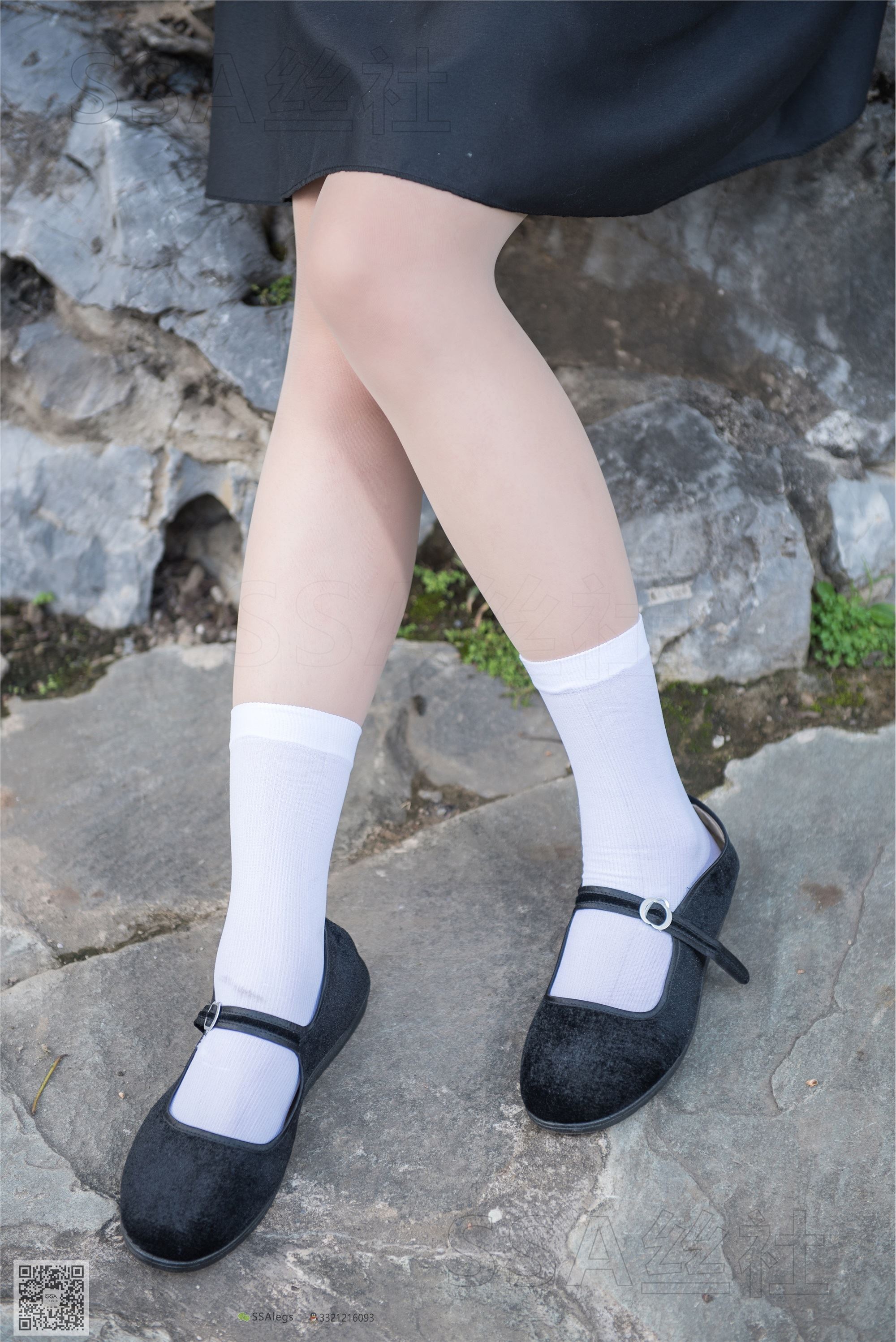 SSA丝社 超清写真 NO.068 君君 民国学妹肉丝白袜